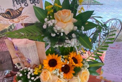 TRƯỜNG THCS ĐỨC LÂN – HỘI THI CẮM HOA CHÀO MỪNG 20/11 🌸