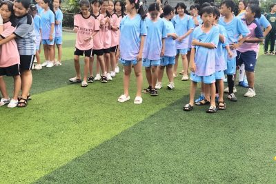 Giải bóng đá nam nữ THCS Đức lân lần 2 chào mừng ngày quân đội nhân dân Việt Nam